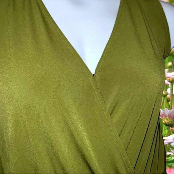 Ny Collection olive green romper! New - Picture 5 of 11